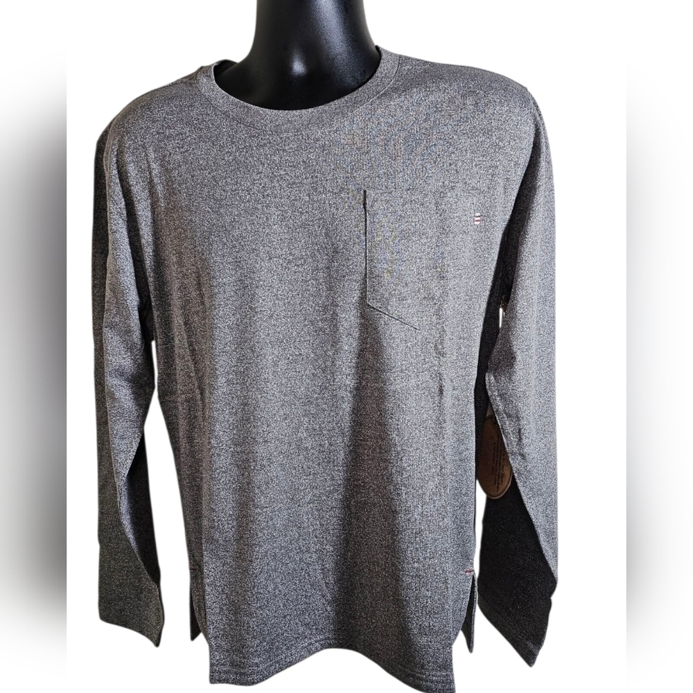 NEW Vintage Italia 1958 Grey Long Sleeve Crew Neck Sweater Large